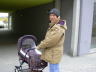 Wow! Going for our first walk!